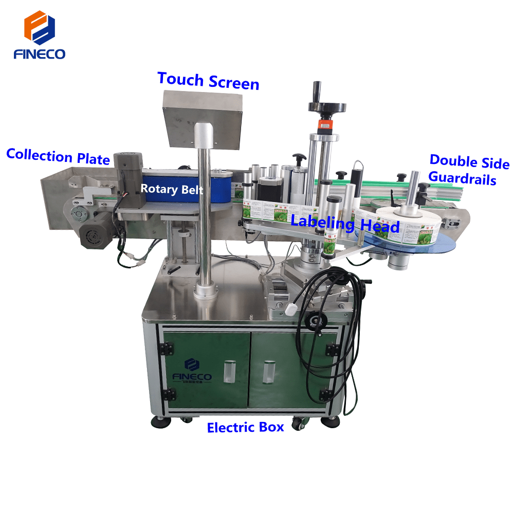 FK803 Automatic Rotary Round Bottle Labeling Machine - Image 2