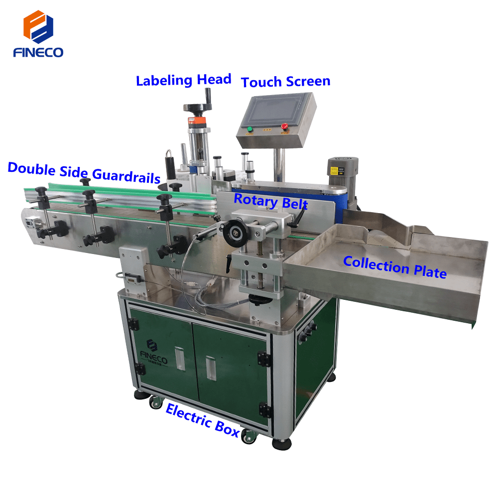 FK803 Automatic Rotary Round Bottle Labeling Machine - Image 3